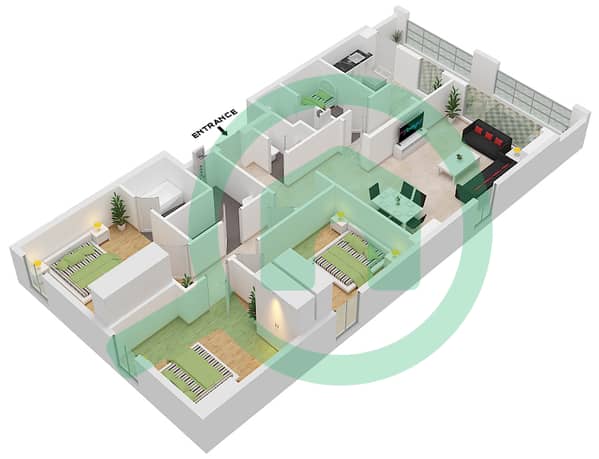 Type H Unit O40 Floor 7