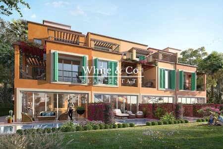5 Bedroom Townhouse for Sale in DAMAC Lagoons, Dubai - Close to Lagoons | End Unit | 50/50 Pplan