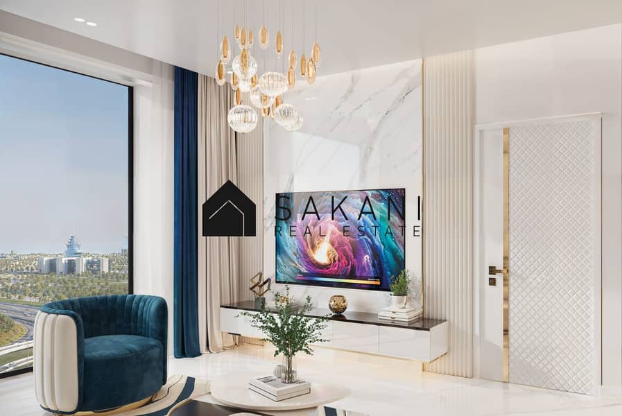 6 1 BHK Living and TV Area. jpg