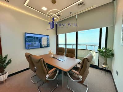 مکتب  للايجار في الدانة، أبوظبي - Meeting Room (3). jpeg