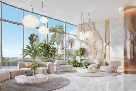 شقة 2 غرفة نوم للبيع في جزيرة المرجان، رأس الخيمة - RARE. 7366 - BNW ACACIA_Reception 2_8K. jpeg. jpg