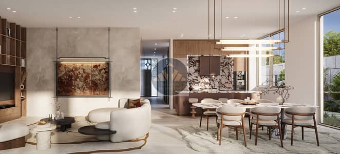 تاون هاوس 4 غرف نوم للبيع في مدينة محمد بن راشد، دبي - 5 bedroom living dining. jpg