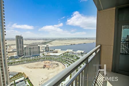 1 Bedroom Flat for Rent in Dubai Creek Harbour, Dubai - Vacant | Sea View | High Floor