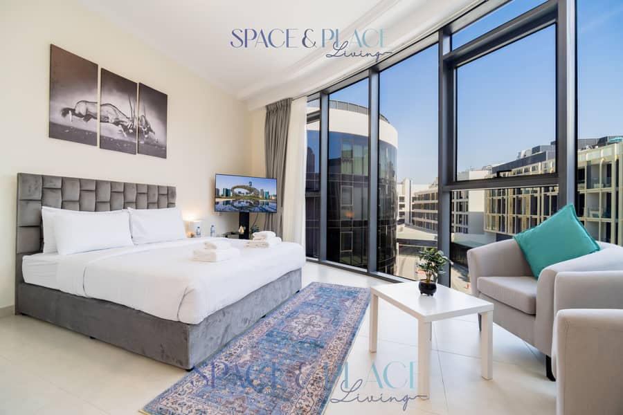 Studio | Fountain Mirdif Hills View | Like Brand New Studio | Fountain Mirdif Hills View | Like Brand New