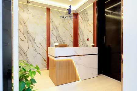 Офис в аренду в Аль Марказия, Абу-Даби - Reception Area (21). jpeg