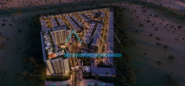 1 Bedroom Flat for Sale in Dubailand, Dubai - Bird eye view_night (3A). jpg