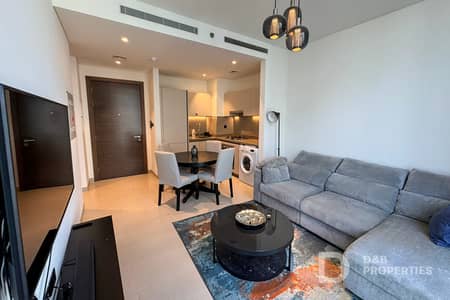 1 Bedroom Apartment for Rent in Sobha Hartland, Dubai - Fully Furnished | Creek View | High Floor
