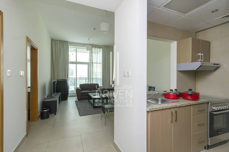 13 Fully Furnished 1 BR with Balcony for Rent