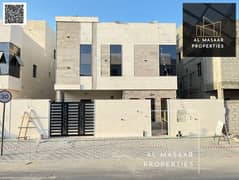 🏡 فيلا للإيجار – 6 غرف ماستر في الزاهية، عجمان