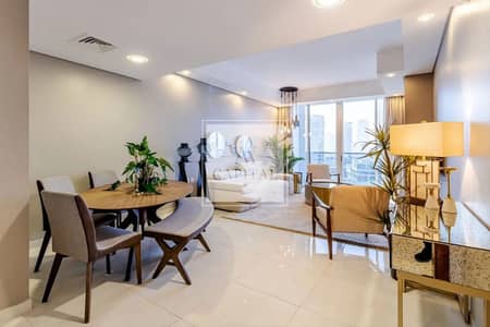 2 Bedroom Apartment for Sale in Business Bay, Dubai - Direct Canal and Burj Khalifa View | Top Floor