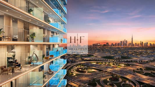 1 Bedroom Flat for Sale in Dubai Silicon Oasis (DSO), Dubai - Balcony View2-2. jpg