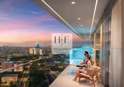 شقة 2 غرفة نوم للبيع في واحة دبي للسيليكون (DSO)، دبي - Private_pool_in_apartment. jpg