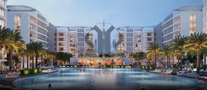 1 Bedroom Flat for Sale in DAMAC Lagoons, Dubai - pool. JPG