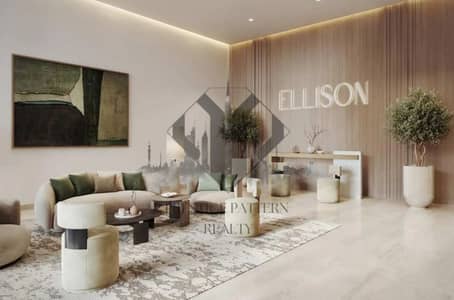 فلیٹ 1 غرفة نوم للبيع في تاون سكوير، دبي - living 3. JPG