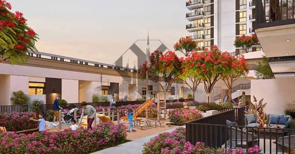 فلیٹ 1 غرفة نوم للبيع في تاون سكوير، دبي - garden 1. JPG