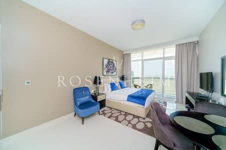 Studio for Rent in DAMAC Hills, Dubai - Fully Furnished | High Floor  | Available End June
