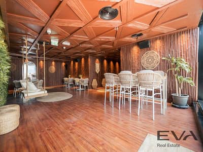 Shop for Rent in Business Bay, Dubai - Shisha Bar and Lounge | Furnished | Vacant