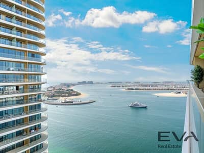2 Bedroom Apartment for Sale in Dubai Harbour, Dubai - Mid Floor | Brand New | Full Palm View