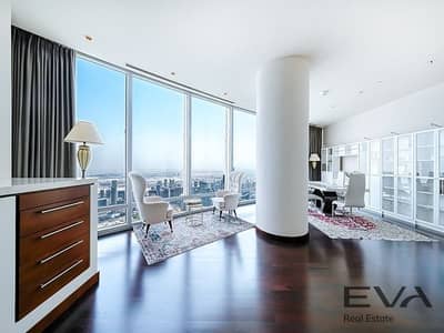 2 Bedroom Flat for Rent in Downtown Dubai, Dubai - Fountain Views | High Floor | Panoramic Views