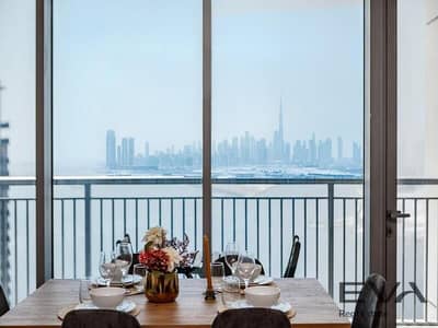 2 Bedroom Apartment for Rent in Dubai Creek Harbour, Dubai - Fully Furnished | Breathtaking views | High Floor