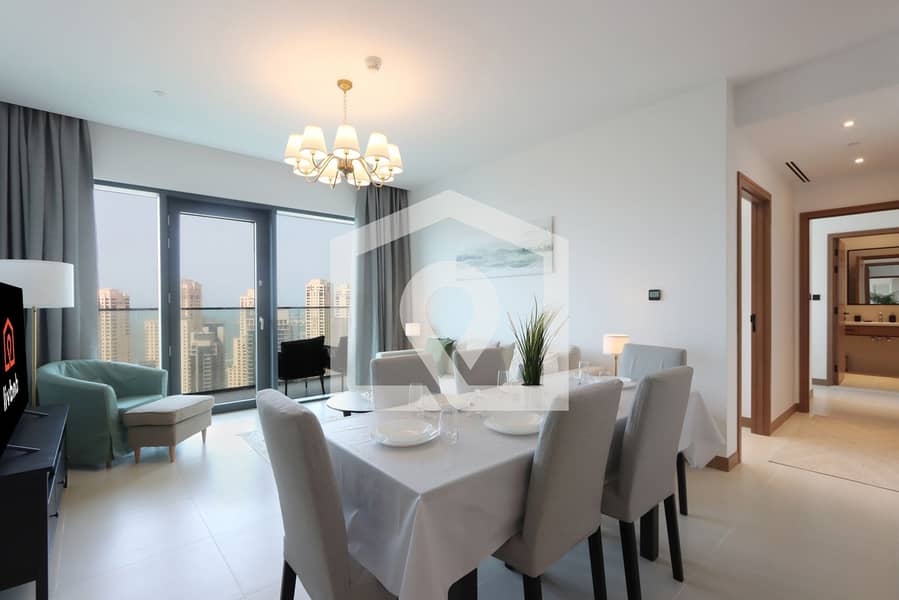 Livbnb 3BR | Full Sea & Ain View | Marina Promenade | Vida Residences - Image 14