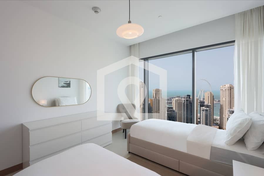 Livbnb 3BR | Full Sea & Ain View | Marina Promenade | Vida Residences - Image 38