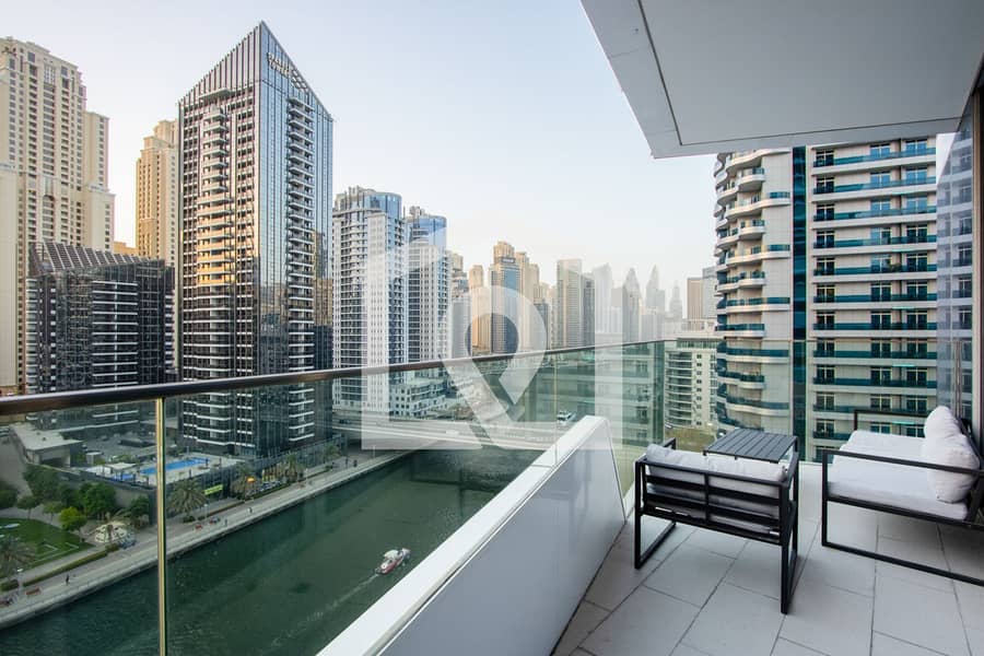 Deluxe 1BR Corner Suite with Marina Views