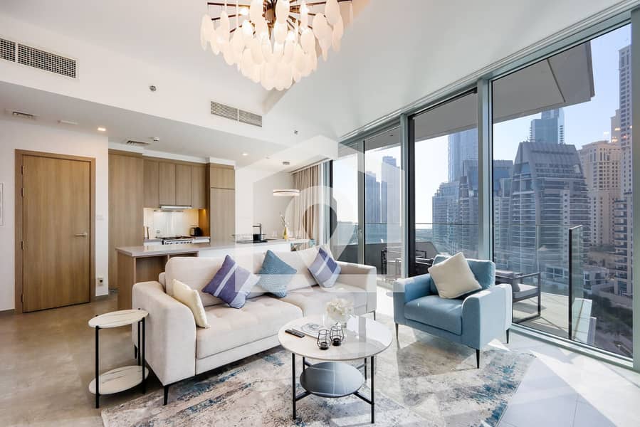 Deluxe 1BR Corner Suite with Marina Views - Image 8