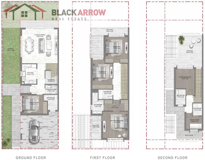 5 DAMAC-Lagoons-Mykonos-Townhouses-Floor-Plan-5BR-LTH-5J-E. jpg