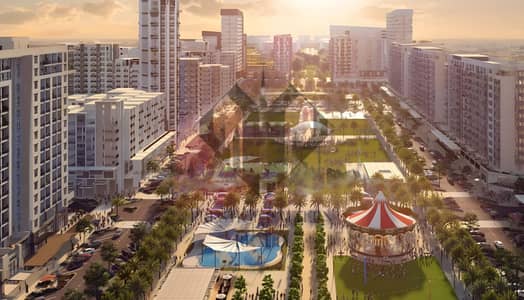 شقة 1 غرفة نوم للبيع في تاون سكوير، دبي - garden 2. JPG