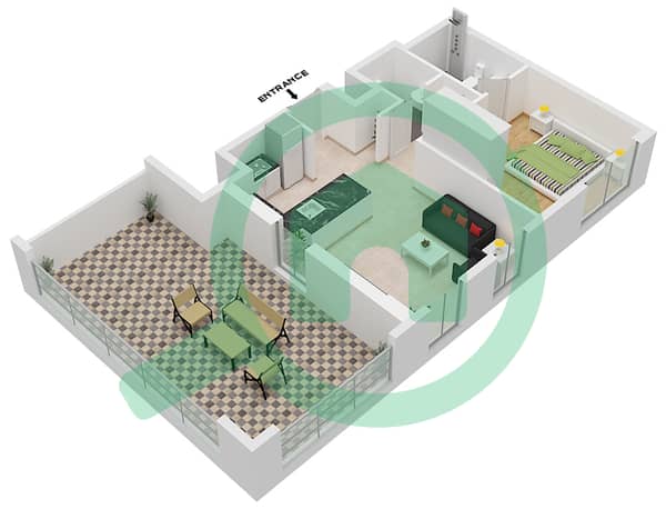 Type M Unit T36 Floor 6