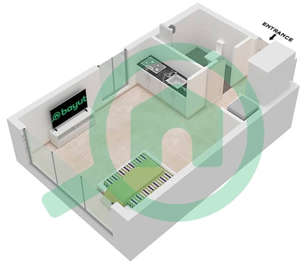 Type E Unit Q28 Floor Typical