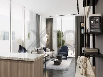 Studio for Sale in Dubai Studio City, Dubai - Elegant Studio | Greek Island Vibes in Dubai