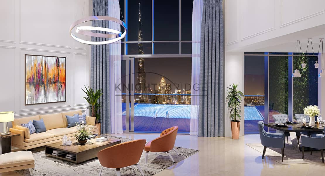 12 Burj Khalifa Views | Luxury 2 Bed + Maids