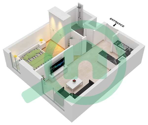 Type O Unit X26 Floor Typical