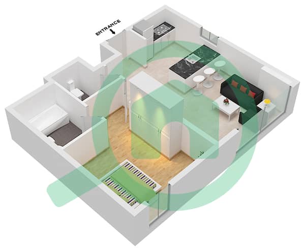 Type Q Unit T32 Floor Typical