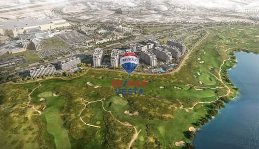 雅斯岛， 阿布扎比 2 卧室单位待售 - ALDAR_Ansam2_CGI02_Aerial_04b. jpg