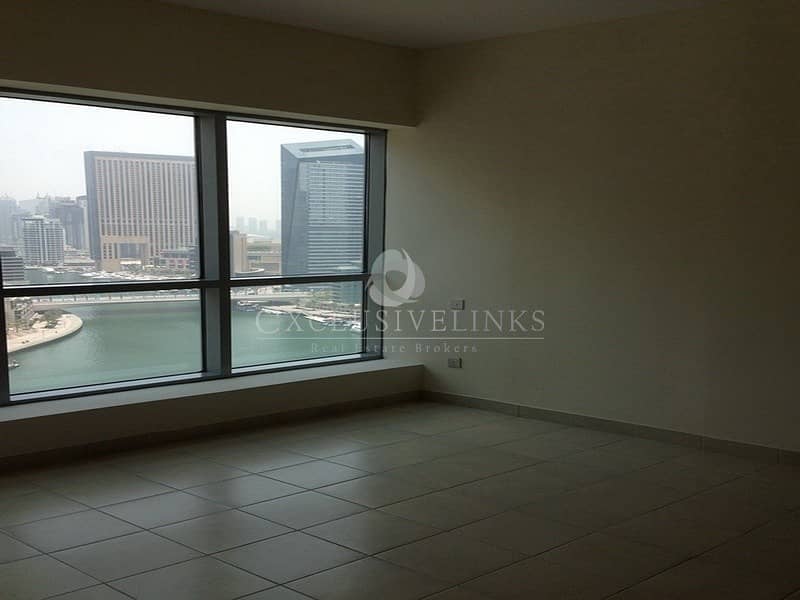 Low floor flat with superb views of Dubai Marina