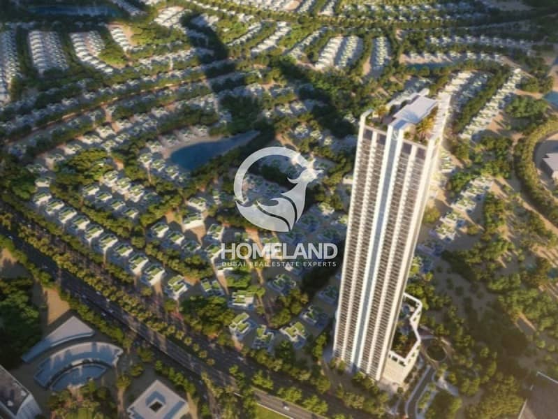 Emirates Living and Golf Course Views | High Floor Emirates Living and Golf Course Views | High Floor