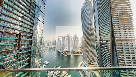 1 Bedroom Flat for Rent in Dubai Marina, Dubai - JIMG-Full-Marina-View-unit-Type-10--09022024_134012. jpg
