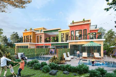4 Bedroom Townhouse for Sale in DAMAC Lagoons, Dubai - Single Row | Genuine Resale | Back to Back