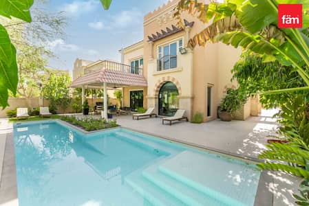 5 Bedroom Villa for Rent in Dubai Sports City, Dubai - 5BR+Maids I C1 I Private Garden I Pool I Upgraded