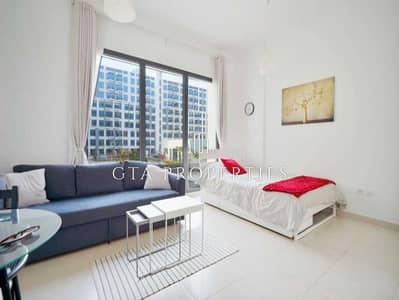 Studio for Rent in Town Square, Dubai - Fully Furnished | Pool View | Ready to Move In