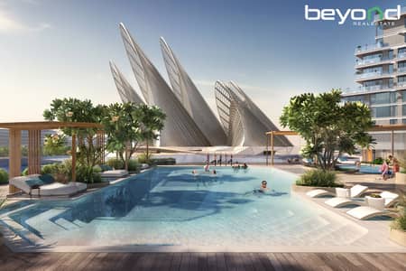 2 Bedroom Apartment for Sale in Saadiyat Island, Abu Dhabi - Fountain & Park View | 2BR+M | Hot Deal