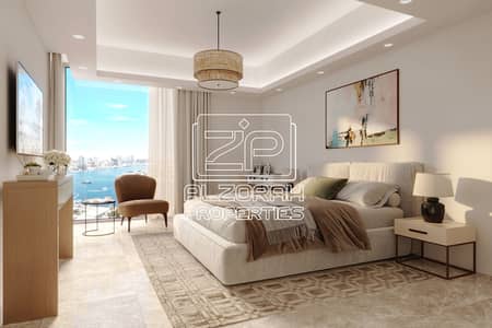 شقة 1 غرفة نوم للبيع في المنطقة الحرة عجمان، عجمان - Standard Apt Bedroom Ajman Creek Towers. jpg