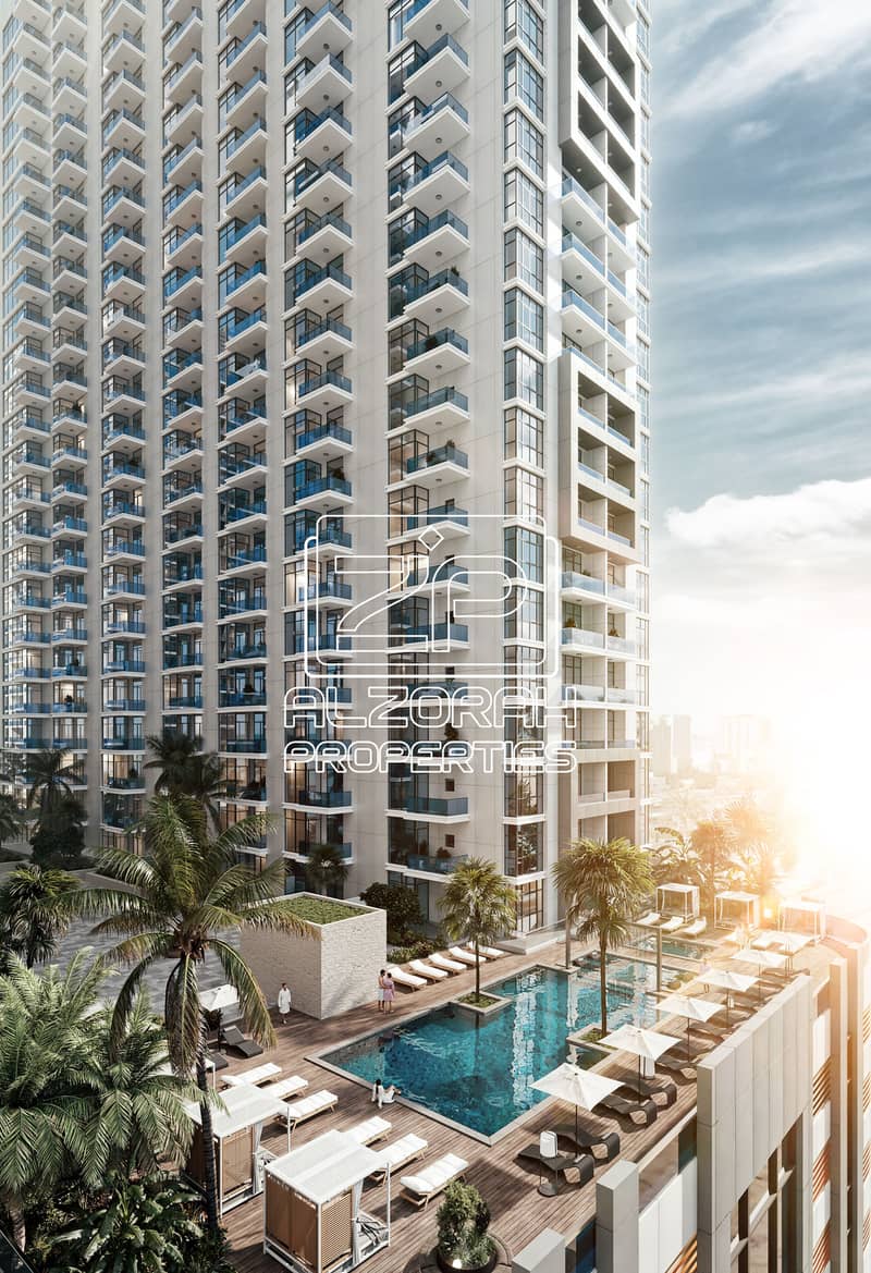 9 Ajman Creek Towers Pool View 1. jpg
