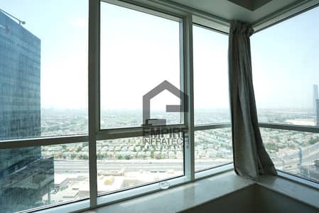 2 Bedroom Flat for Rent in Jumeirah Lake Towers (JLT), Dubai - Golf Course View |   High Floor | Family Friendly