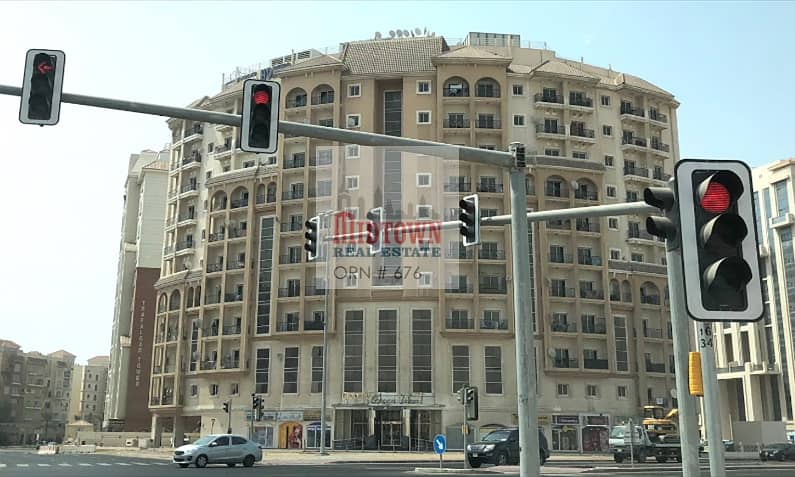 Beautiful Furnished studio with balcony available for rent in I-C CBD just for AED 28k