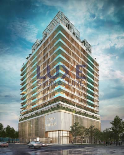 شقة 2 غرفة نوم للبيع في قرية جميرا الدائرية، دبي - Building Side View. jpg