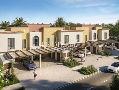 2 Bedroom Townhouse for Sale in Yas Island, Abu Dhabi - Luxurious 2-BR Unit| Serene Community Single Row